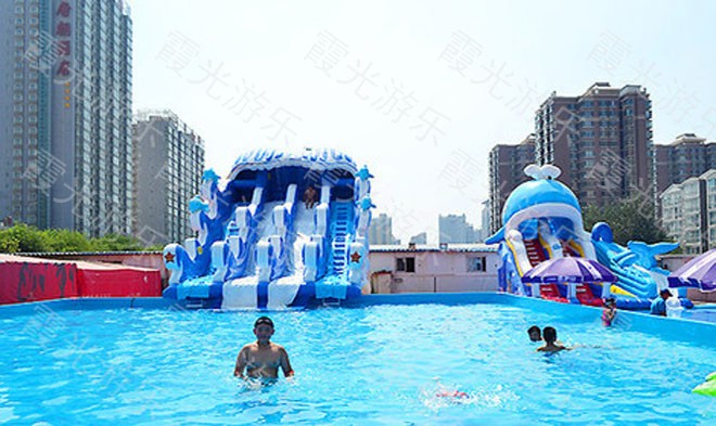 望江水上乐园游泳池